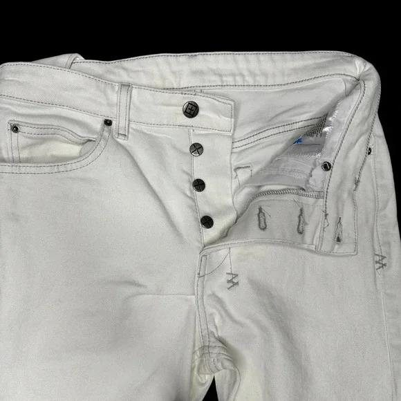 Ksubi Men's Chitch Ivory. Sz: 31x32